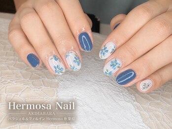 エルモサ 秋葉原(Hermosa)/フラワーネイル/手描きネイル