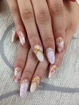 エムアイネイル(MI nail)/ジェルアートつけ放題¥12300