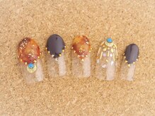ネイルサロン ブランロール 白金店(Nail Salon Blanl'or)/べっ甲フレンチ☆★