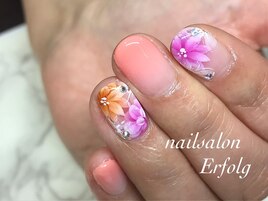 フラワーグラデ/初回off込8500円