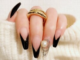 大人フレンチ【Cher nail】