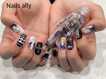 ネイルズアリー 立川店(Nails ally)/痛ネイル×キャラクター×メタル