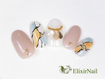 エリクサーネイル 池袋(Elixir Nail)/定額b カジュアル/クーポン使用