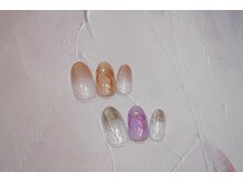 ネイルサロン ブリオン(Nail Salon Bullion)/メタリックリボン