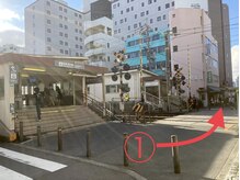 整体サロン アサヒ(Asahi)/阪急京都線　南方駅からの場合