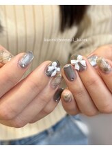 モナールアンド(MONNAL&)/チェックネイル♪