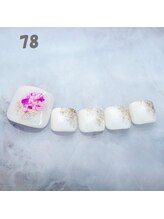 はあとねいる 町田店/フットネイル：No.78