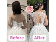 ボディキュア ブライダル美容整体 大阪梅田/【憧れのドレス】着こなせる