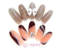 津田沼ネイルサロン サパラ(sapara)/プラチナ定額☆￥6,899　100種☆