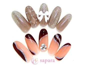 津田沼ネイルサロン サパラ(sapara)/プラチナ定額☆￥6,899　100種☆