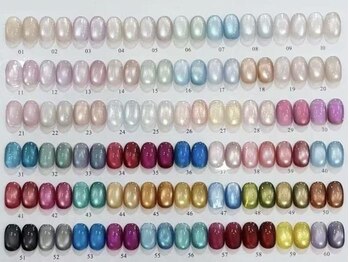 merci nailsalon 川口店の写真/SNSで話題のデザインもおまかせ！トレンドパーツ＆カラーが豊富！自分好みのワンホンデザインを叶えます♪