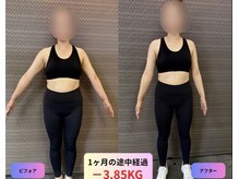 インプルーブ 琴似(IMPROVE)/ダイエット成功者！30代後半女性