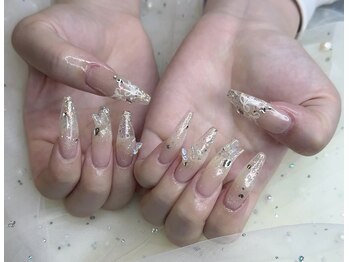ローラネイル(Roller nail)/ジェルカラグラコース¥8000