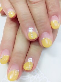 フラワー春ネイル