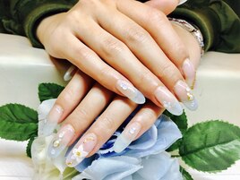 シアーホワイトグラデ（スカルプ