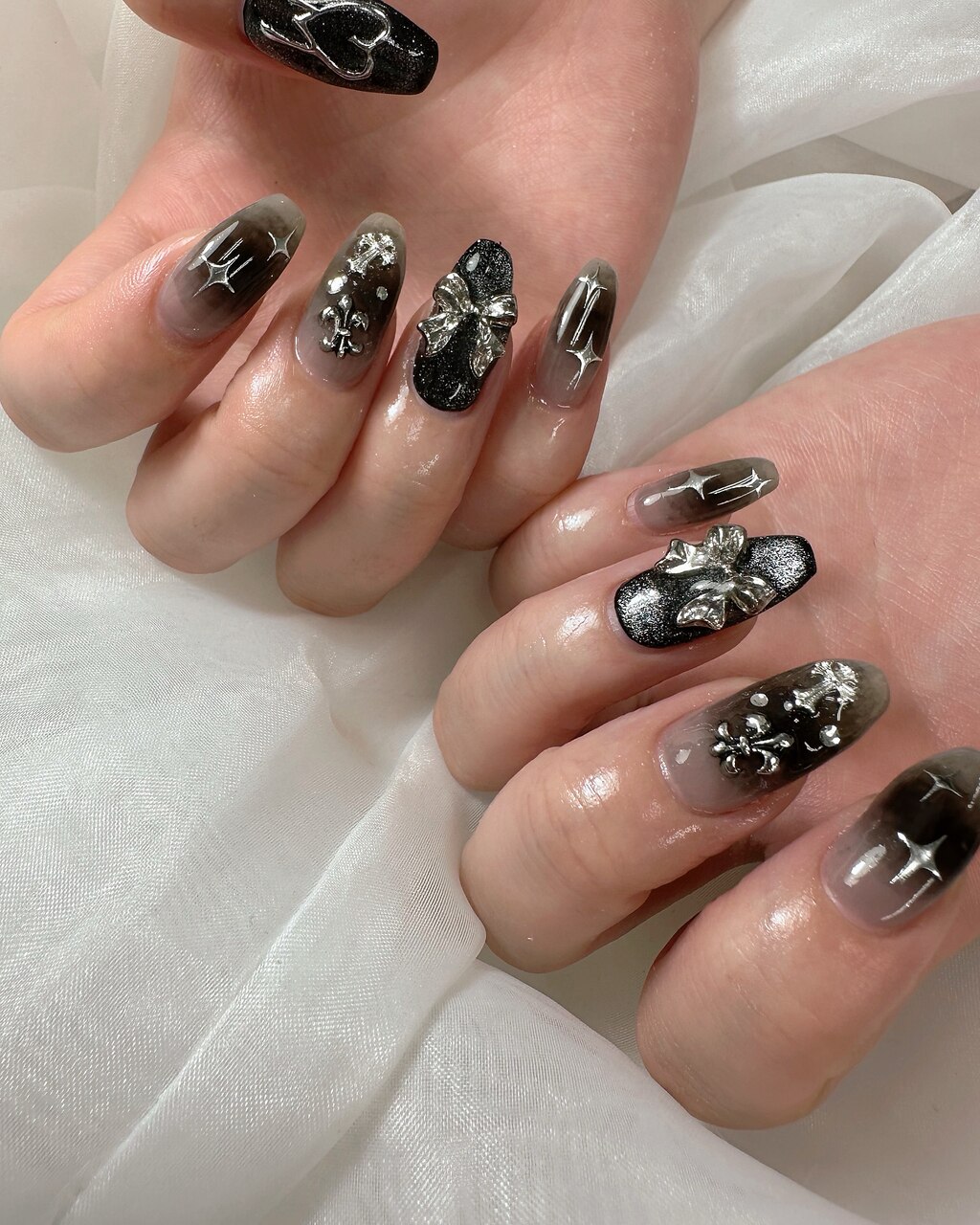 ネイルチップ オーダー マリーンセル マグネット 埋めつくし 大人