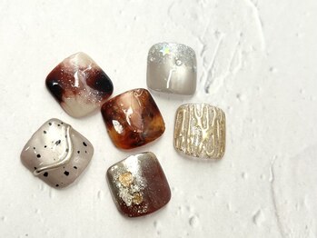 フット　親指アートコース