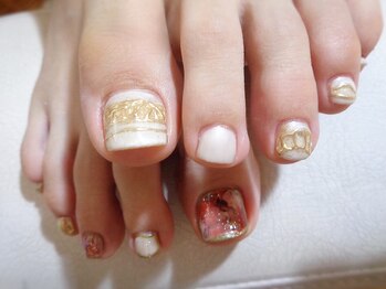 アミュリー ネイル アトリエ(Amury nail atelier)/エスニック ちぐはぐ トレンド