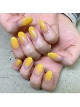 キャンネイル 金山店(Can Nail)/塗りかけイエロー☆