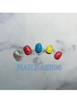 ネイルベースキュウロク(NAILBASE96)/カラフルネイル