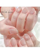 リッシュ ドゥ(RICHE deux)/オフィスパーツネイル♪