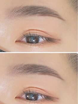 カーラ(Curla)の写真/【デザインアイブロウ(WAXとカット込)】骨格に合わせてデザイニング!メイク時短が叶うレクチャーもご用意◎
