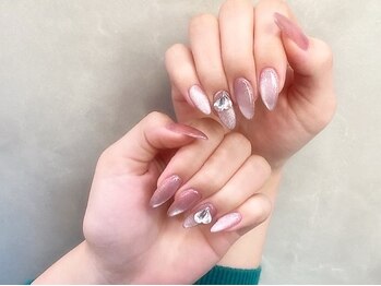ユニネイル 池袋(Uni Nail)の写真/忙しいビジネスシーンも洗練されたシンプルネイルで★日常彩る極上仕上げで魅力輝くお手元を♪#ワンカラー