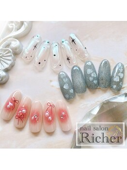 エスフィーネイルサロン リシェル(Esfy nailsalon Richer)/NEW!選べるワンホンアート