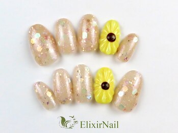 エリクサーネイル 渋谷(Elixir Nail)/定額aシンプル/クーポン使用