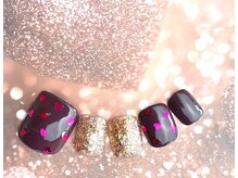 ネイルサロン&スクール ジーナ(GINA)の雰囲気（フットネイルのデザイン豊富♪ケア＆フットバスでフットも美爪に）