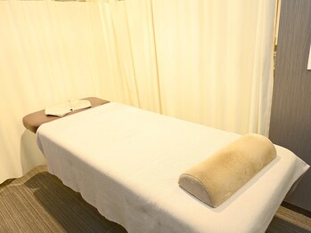 らいおんハート鍼灸整骨院 辻堂/カーテンで仕切られています!