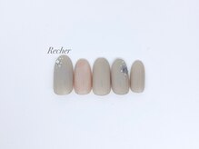 ネイルサロンリシェ 烏丸御池(Recher)/オフィス＊雪の結晶デザイン