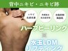 男性専用【背中ニキビケア】ハーブピーリング＋LDM水玉リフティング¥10,900
