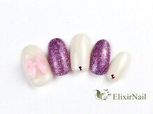 エリクサーネイル 神田(Elixir Nail)/シンプル / クーポン使用