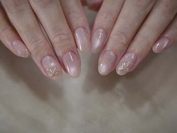 ネイルサロン モネ(Monet)/マグネット+フラッシュ