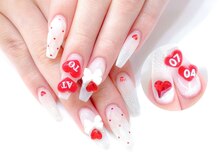 ネイルコレクション ベビーピンク(Baby Pink)/キルティング：推し活：ハート