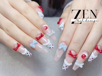 ゼン ネイル デザイン 池袋(ZEN NAIL DESIGN)/題長さだしやり放題×つけ放