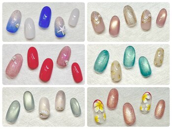 ノワ(nowa)の写真/【当店人気メニュー】気分に合わせて選べる定額デザイン◎デザインはフォトギャラリー☆早朝営業8:30～