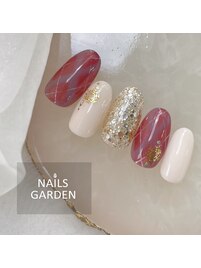 チェックネイル