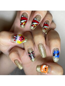 ネイルサロン プッチ(Pucci)/渋谷/ネイル/キャラクター/3D