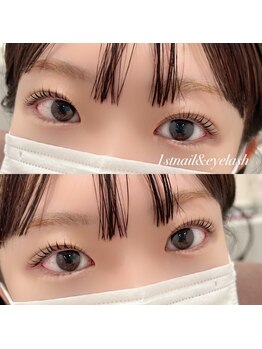 ファーストネイルアンドアイラッシュ(1st NAIL&eyelash)/似合わせプラチナラッシュリフト