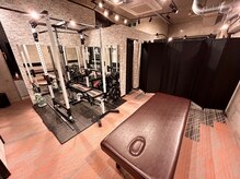 リエットストレッチの雰囲気（隣の目が気にならないように隣とは間に仕切りがあります！）