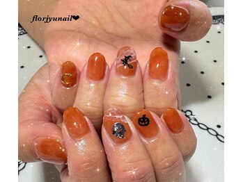 フロージュ ネイル(florjyu nail)/ハロウィンnail