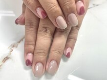 ネイルネージュ 錦糸町(Nail Neige)/ニュアンスネイル（冬)