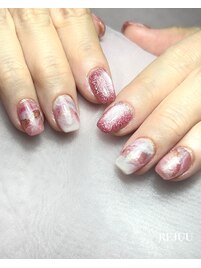 ピンクニュアンスネイル