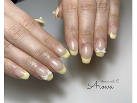 春カラーネイル