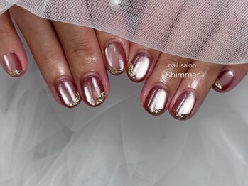 シマー(Shimmer)/ガラスマグネット