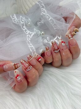 ポミーネイル 池袋店(pomynail)/チェックネイル