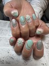 フラワーネイル