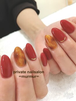 プライベート ネイルサロン マーマ(murmur)/べっ甲ネイル